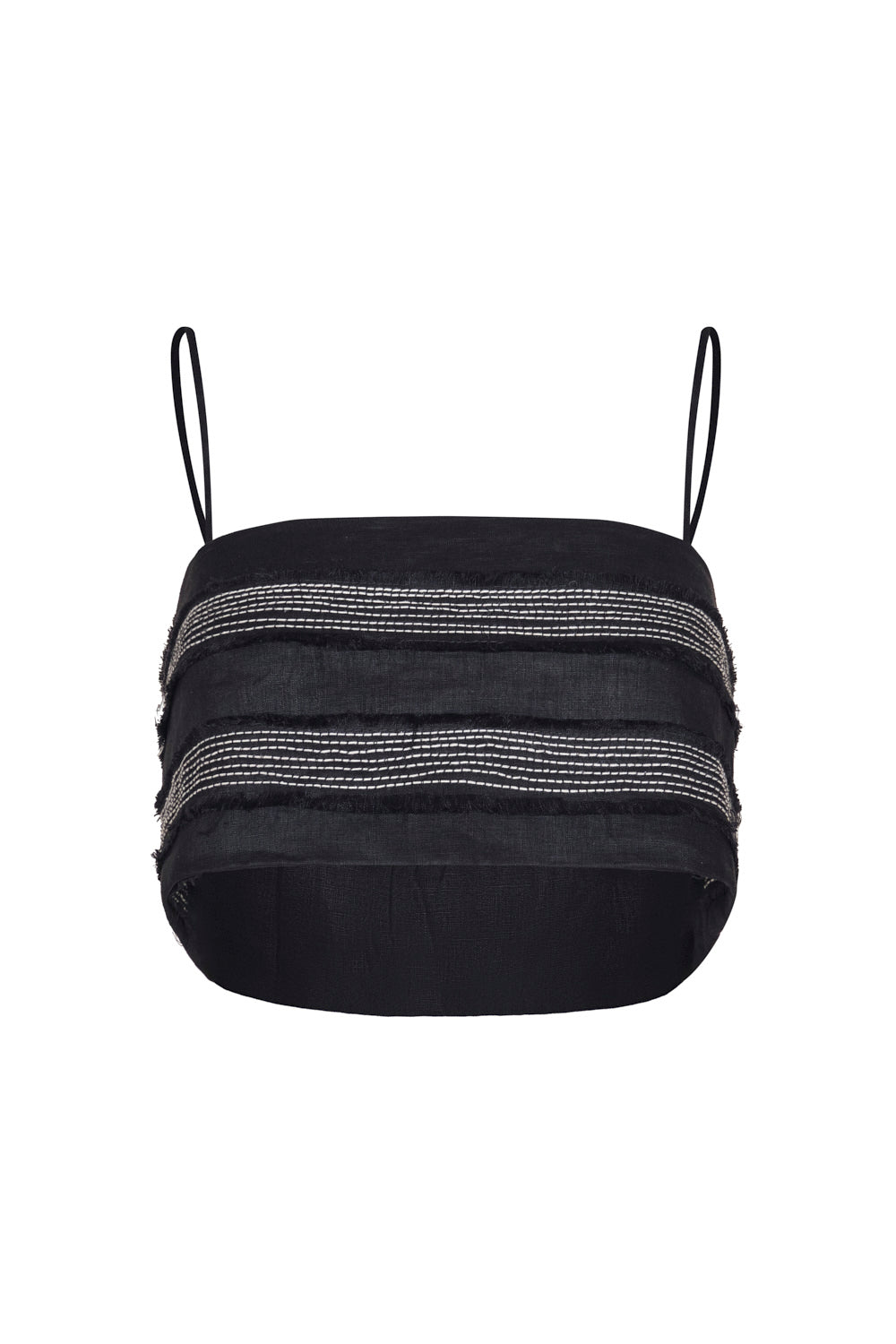 Crop top eter negro