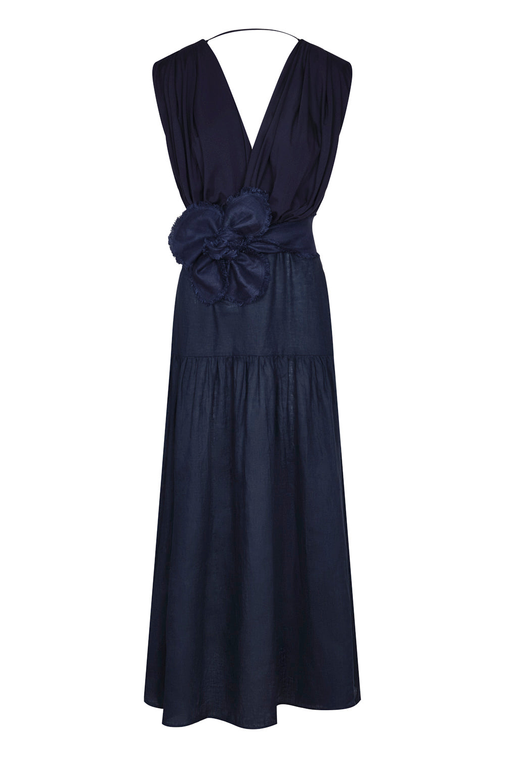 Vestido vasco azul navy