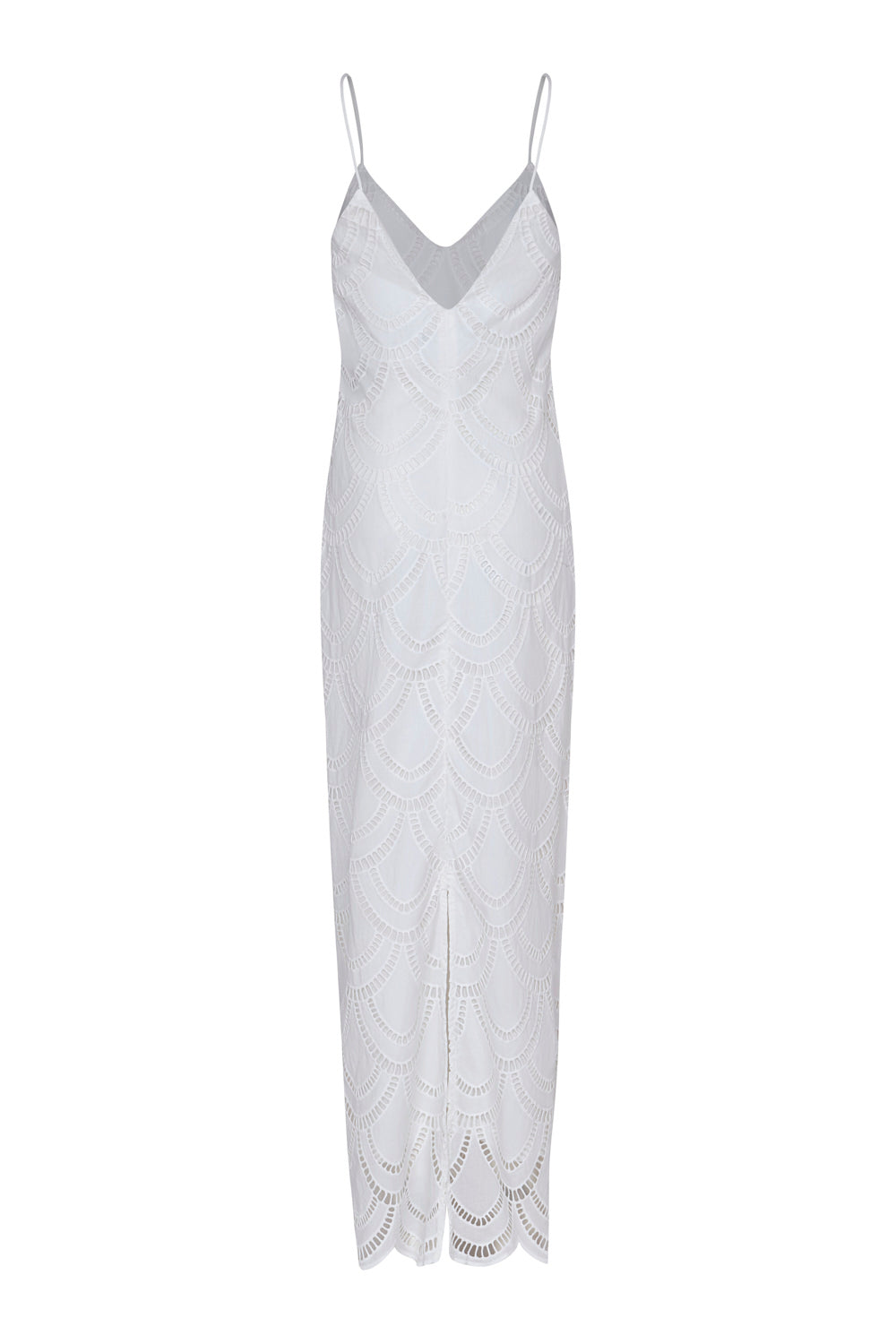 Vestido mil flores blanco