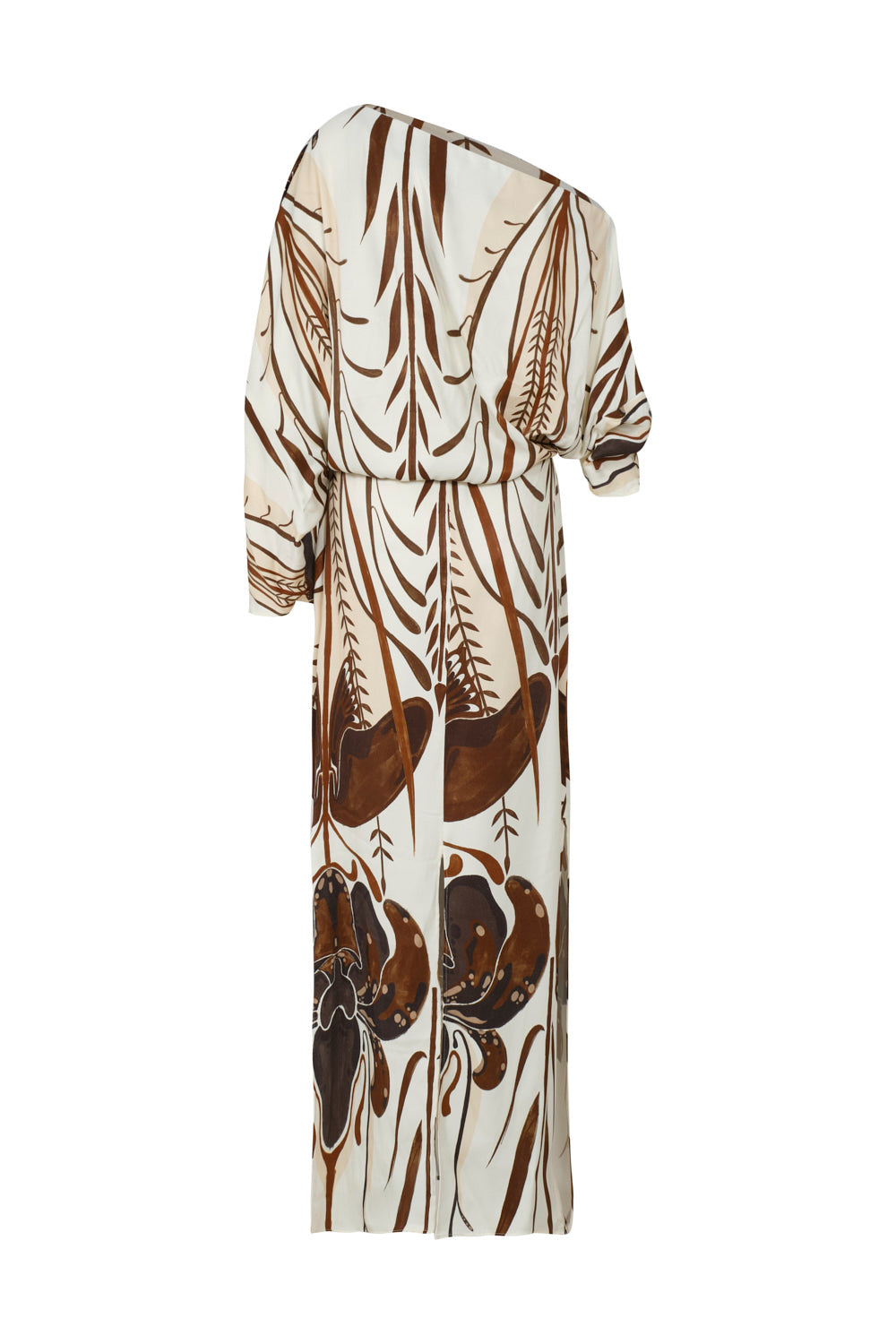 Vestido chengdu ivory coffee