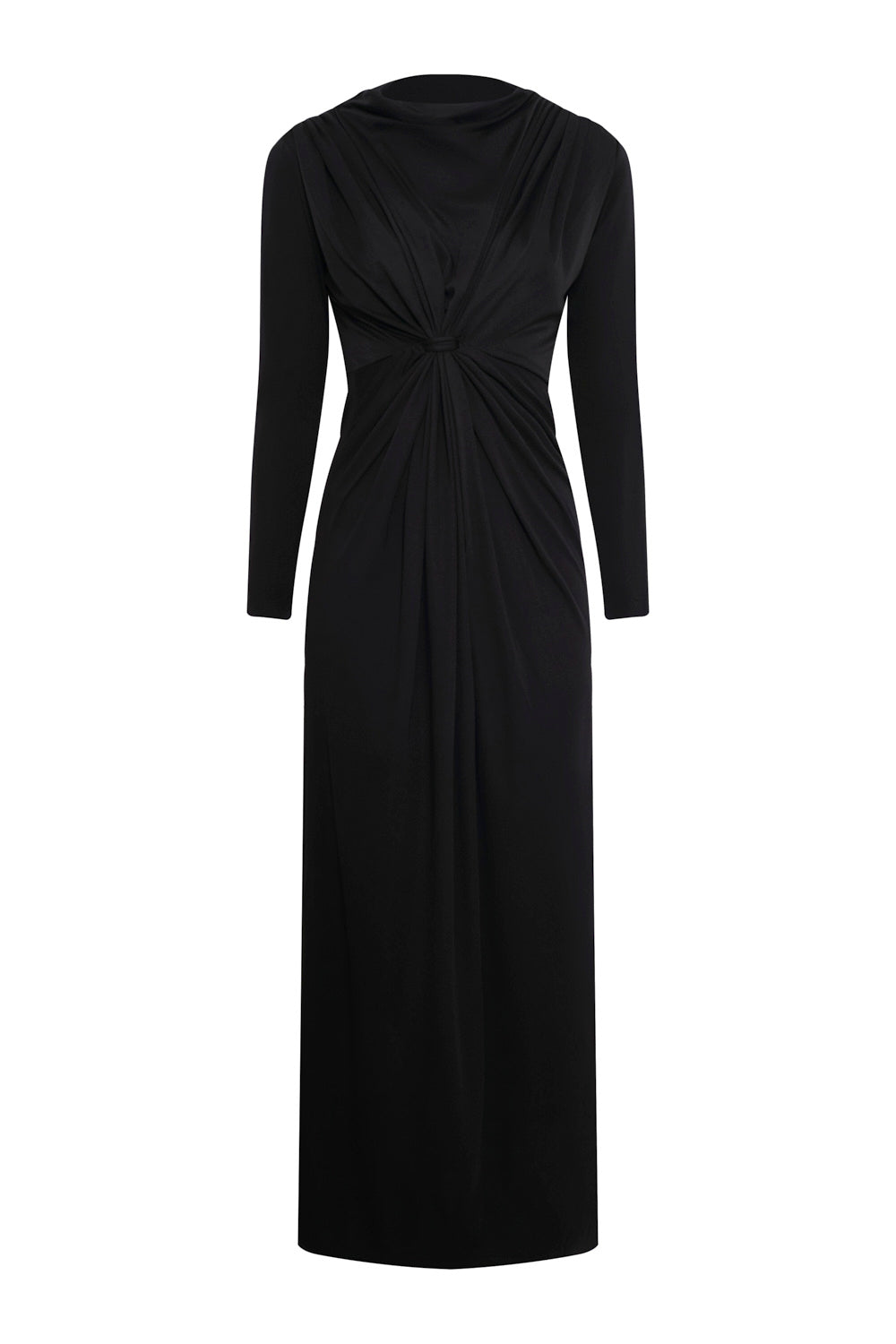 Vestido rossé negro