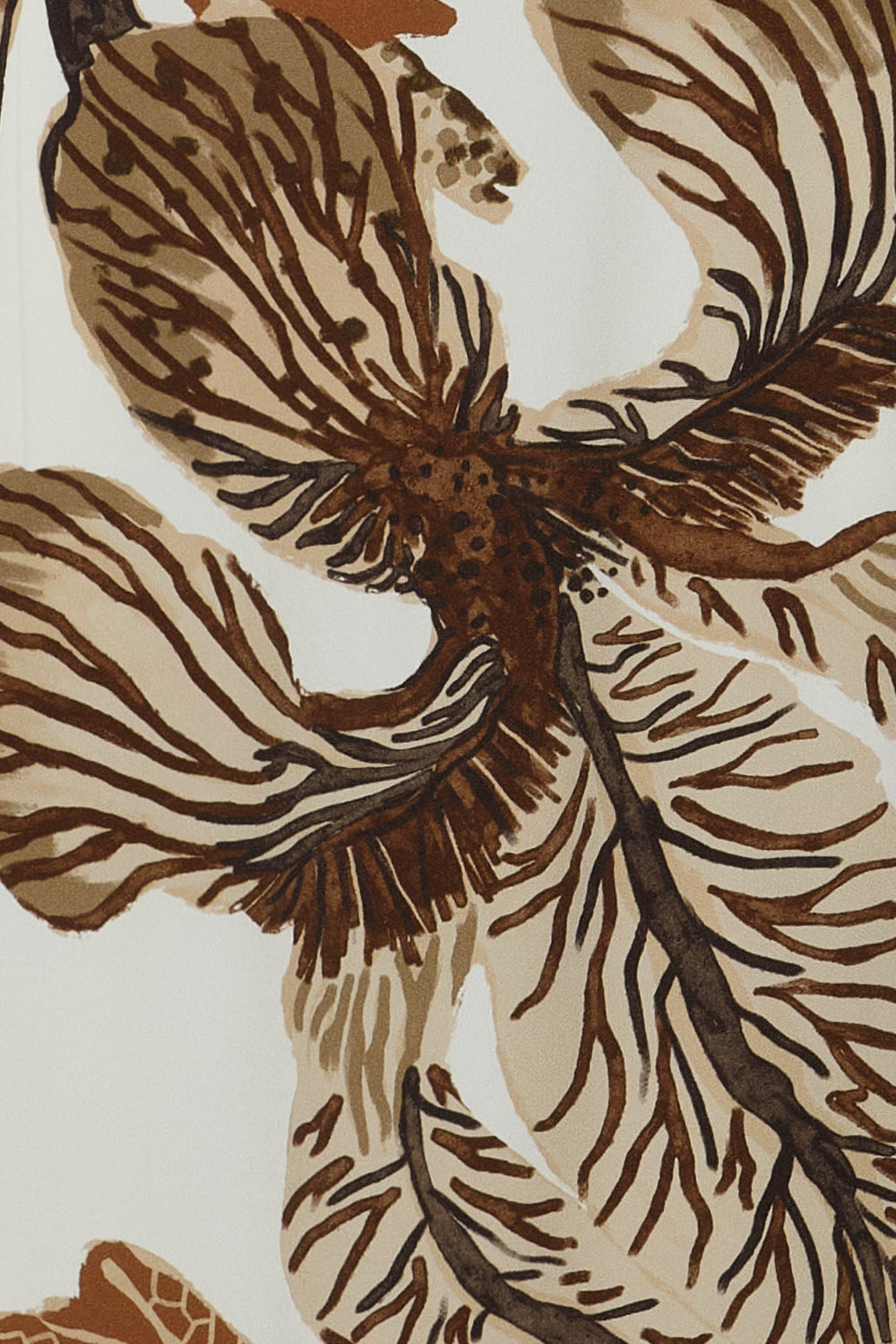 Vestido zafira ivory coffee