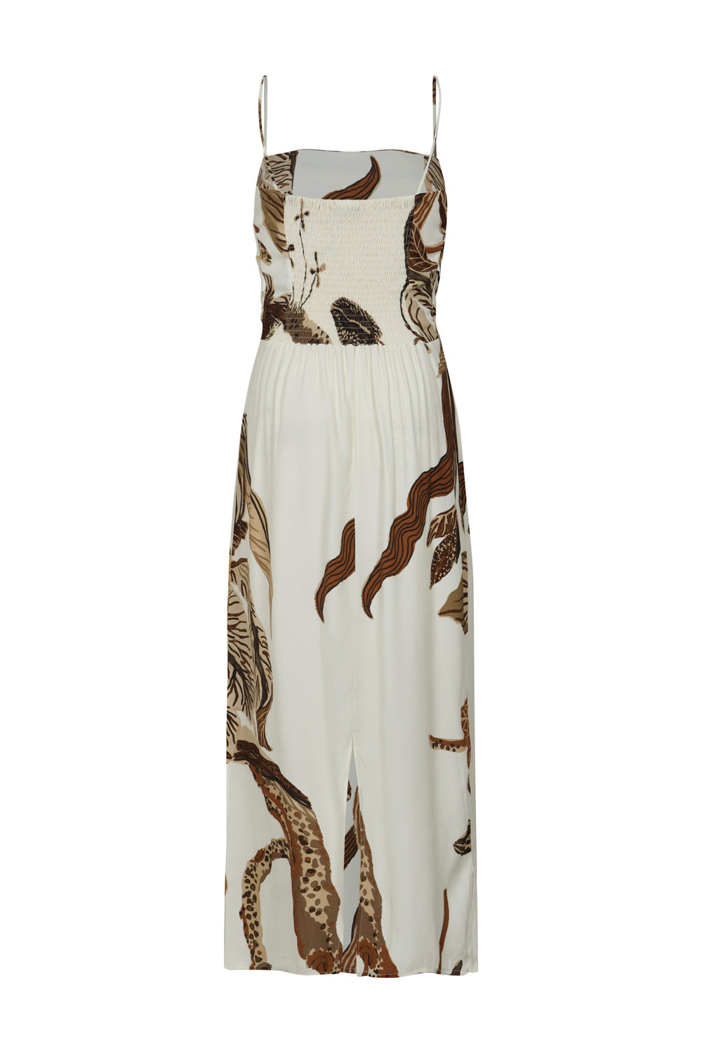 Vestido zafira ivory coffee