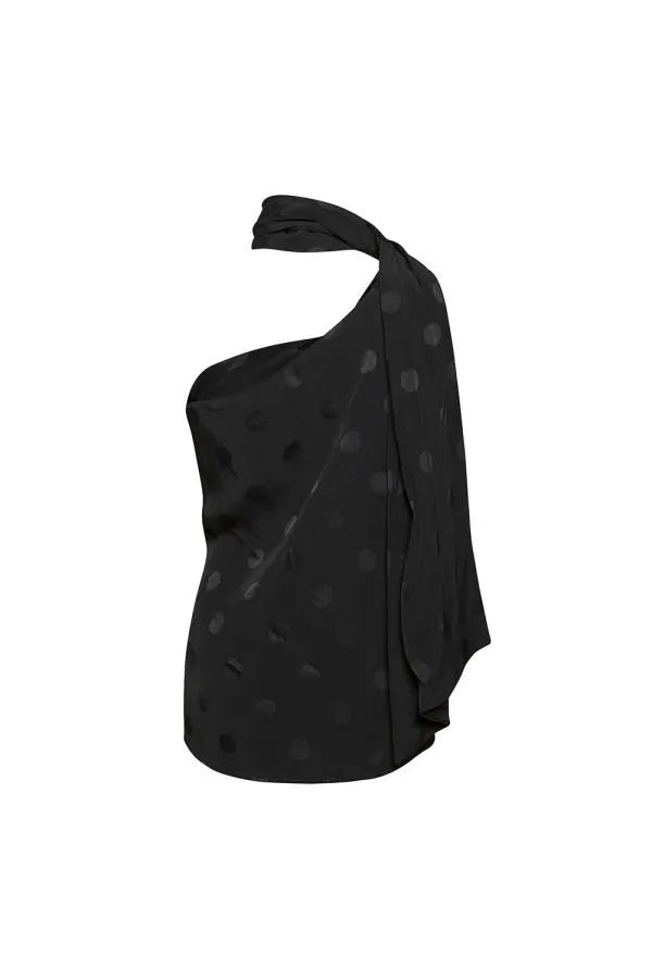 Alma Autumn Blouse Black