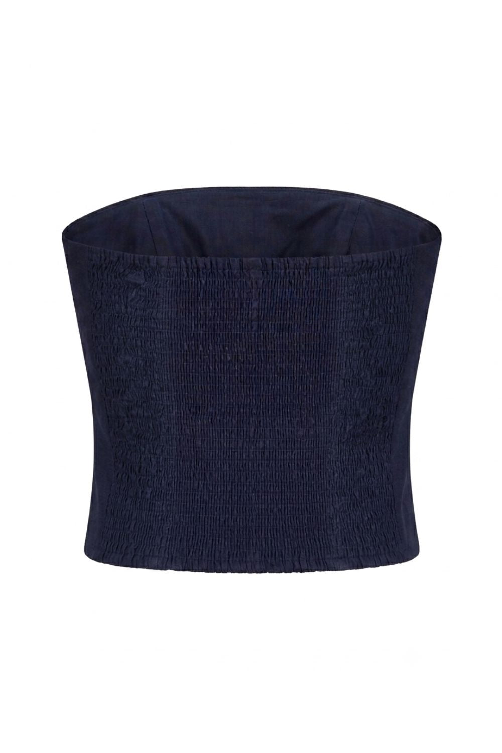 Crop top rocio marino azul navy
