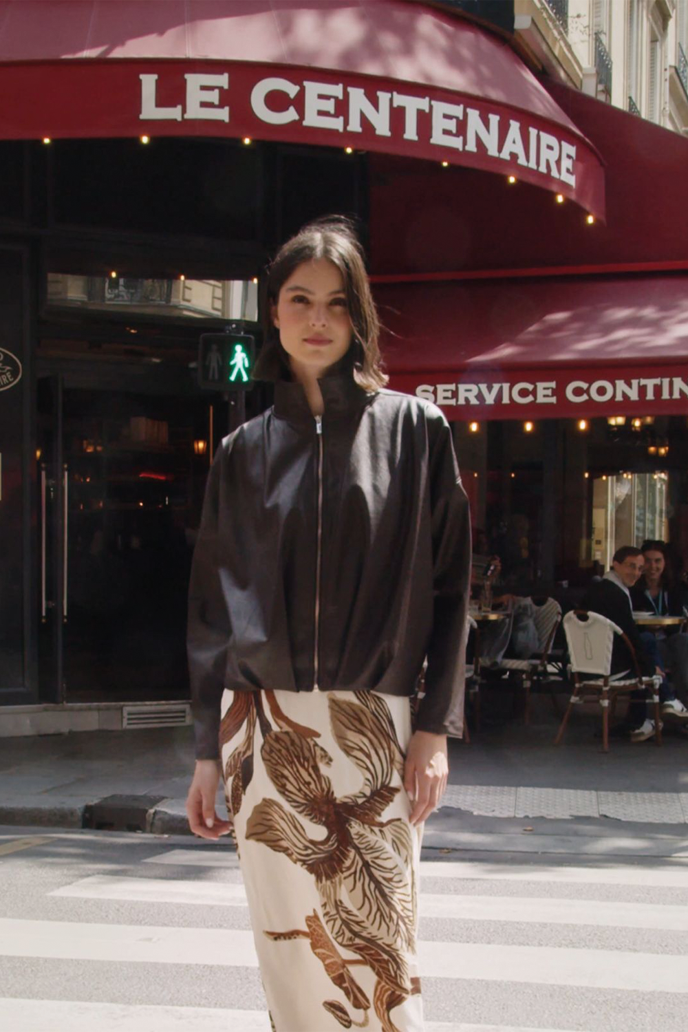 Chaqueta chasse brown