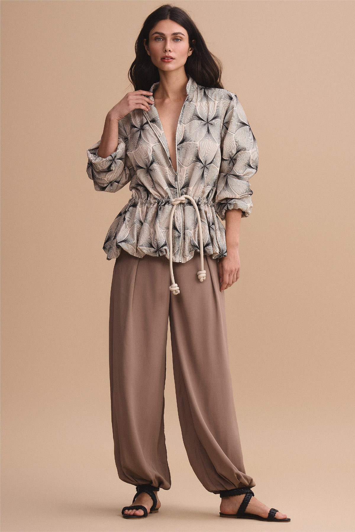 Pantalón marseille vison