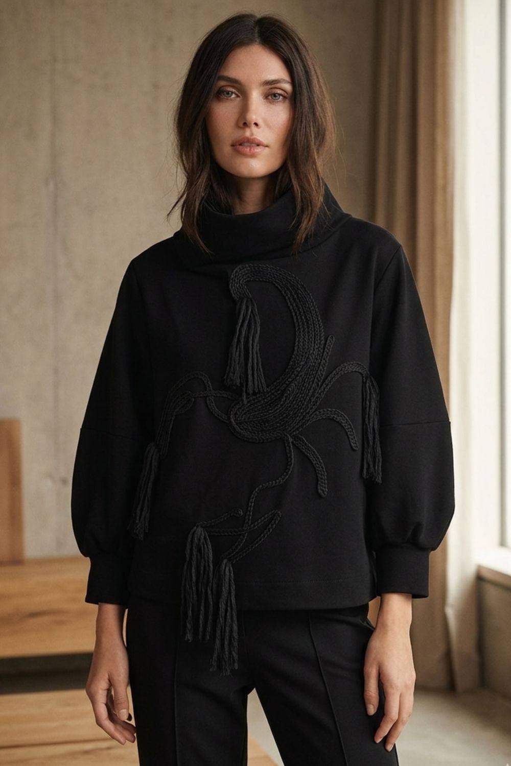 Saco new scarlett negro