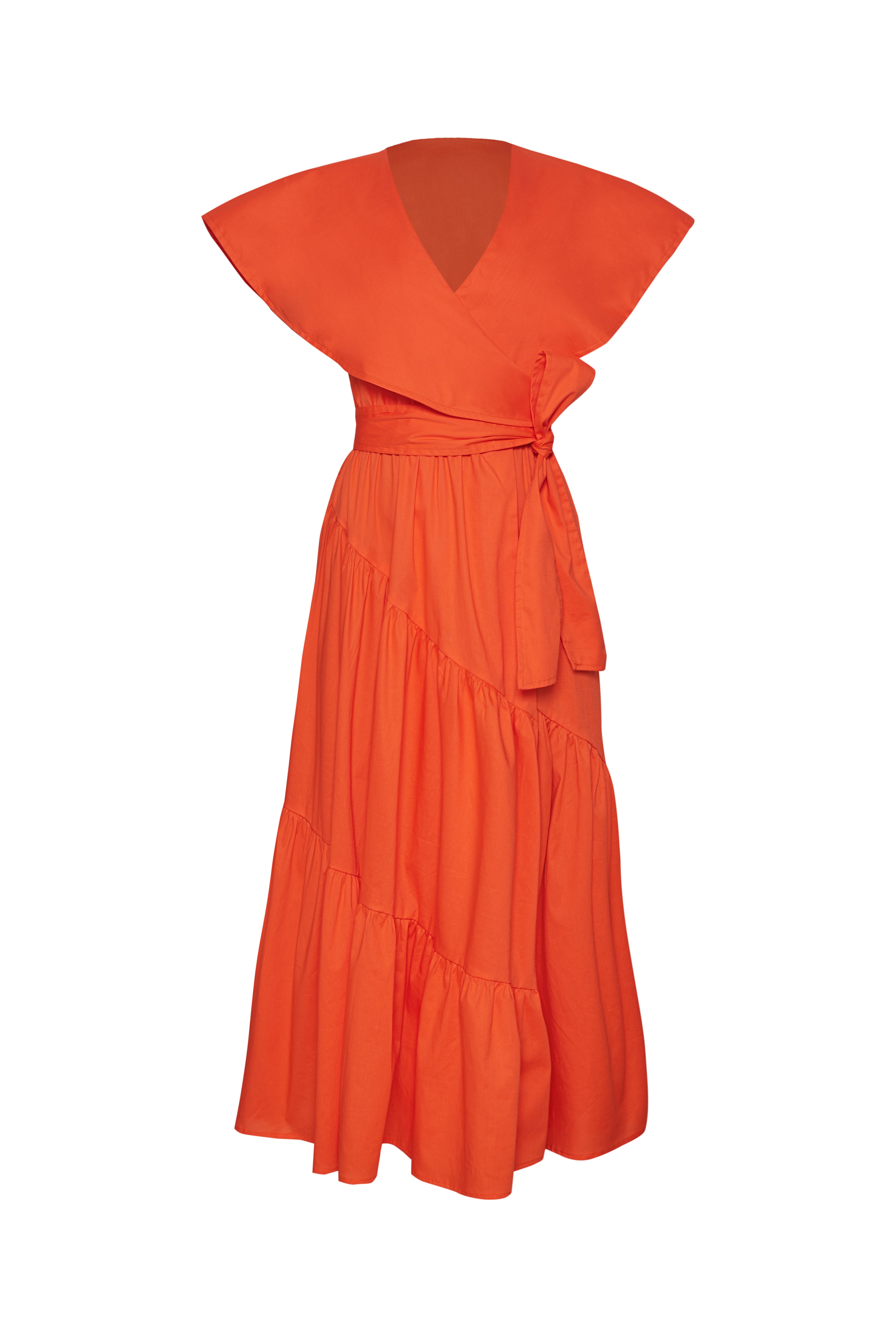 Orange Party Dress