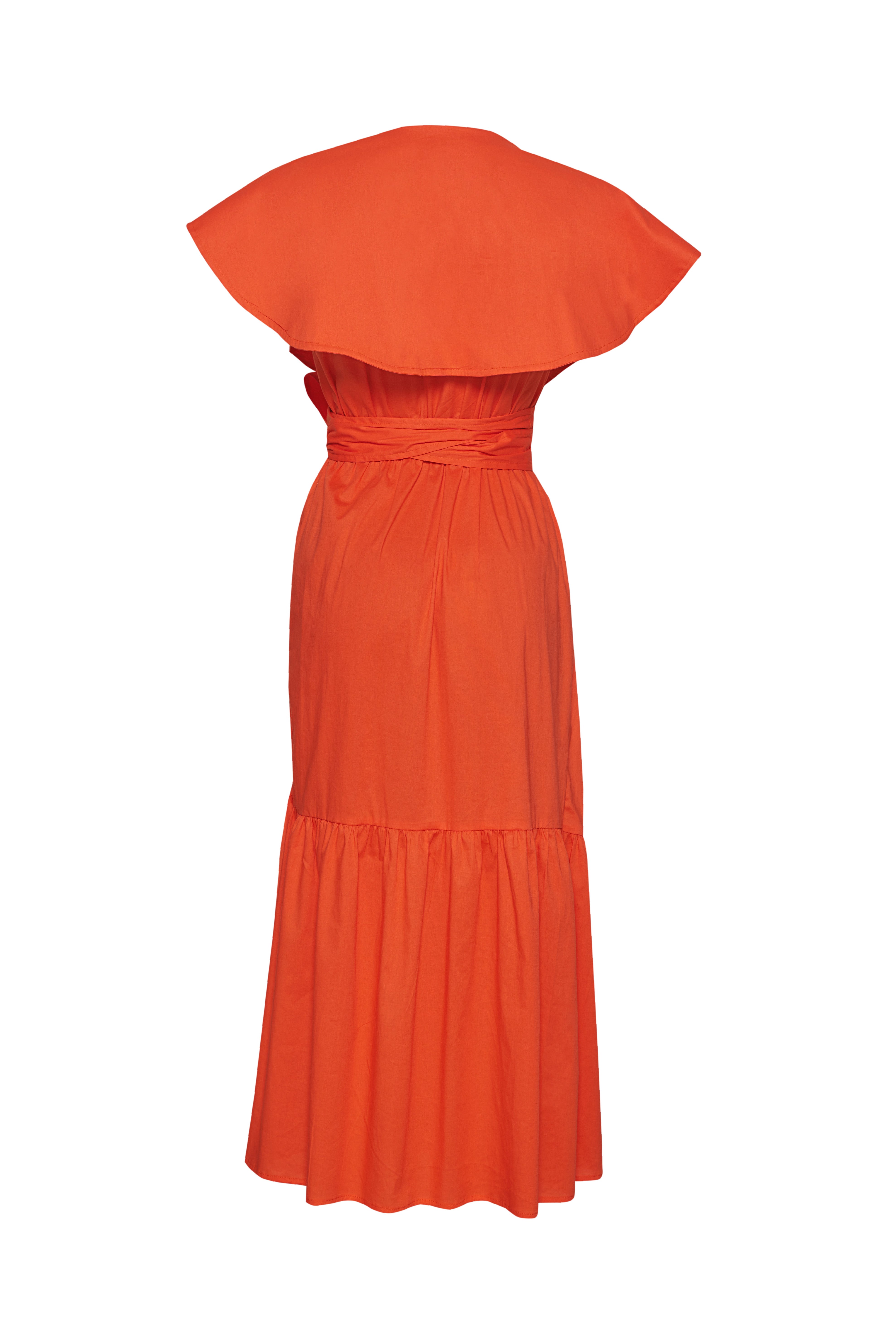 Orange Party Dress